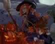 Halloween witches Wallpaer