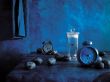 Blue wall Wallpaer