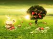 Strawberry tree Wallpaer
