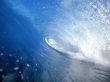 Inside the blue wave Wallpaer