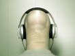 Headphones on head Wallpaer