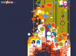 Town Illustration Wallpaer