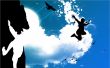 Jumping with joy Wallpaer