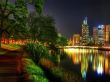 The city night lights Wallpaer