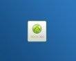 Xbox 360 simple blue Wallpaer