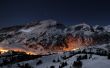Night in mountains Wallpaer
