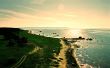 Sunset coastline Wallpaer