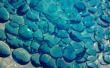 Blue pebbles Wallpaer