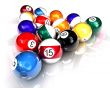 Pool colorful balls Wallpaer