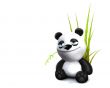 Smiling panda Wallpaer