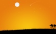 Dark scenery sunny Wallpaer