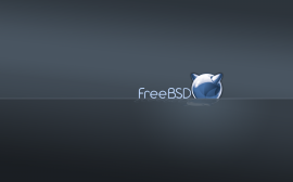 Free BSD blue Wallpaper