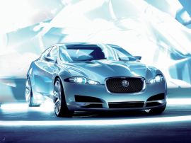 Jaguar C XF front Wallpaper