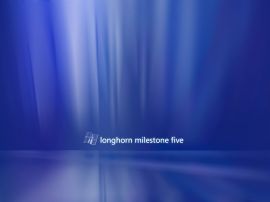 Longhorn milestone Wallpaper