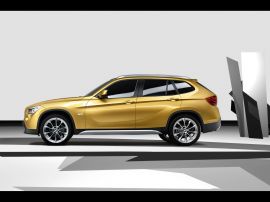 BMW X1 side view Wallpaper