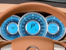 Nissan Intima dash Wallpaper