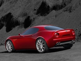 8C Competizione Side Wallpaper