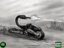Attack Bike Wallpaper