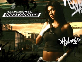 NFS Girl with tools Wallpaper
