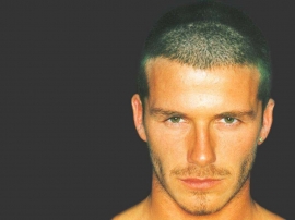 David Beckham Short Hairs Wallpaper