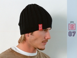 David Beckham with beanie Wallpaper