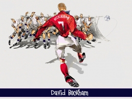 Beckham Against All Wallpaper