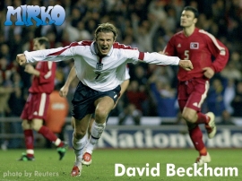 David's Goal Against Turkey Wallpaper