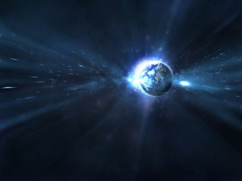 Earth in Space Wallpaper