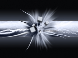 Creative Explosion Wallpaper