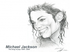 Micheal Jackson Sketch Wallpaper