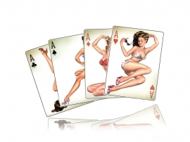 Hot Girl on Ace Wallpaper