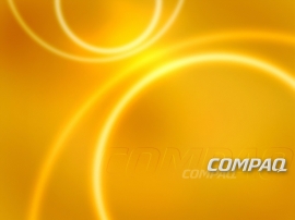 Compaq Amber Wallpaper