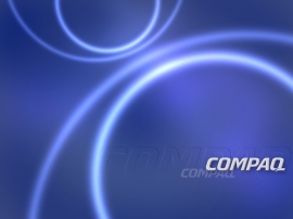 Compaq Sapphire Wallpaper