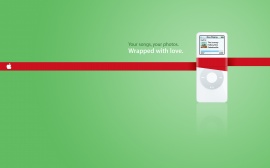 iPod Nano green Wallpaper