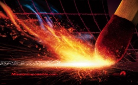 MI3 matchstick Wallpaper