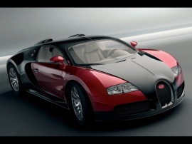 Bugatti Veyron red Wallpaper