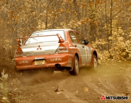 Mitsubishi rally Wallpaper