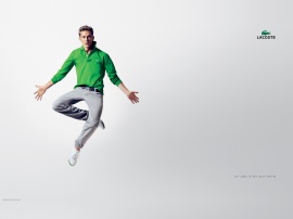 Fly man LACOSTE Wallpaper