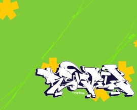 Acid green file Wallpaper