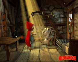 Hoodwinked red girl Wallpaper