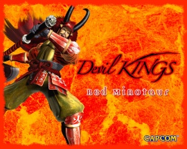 Red Minotaur Wallpaper