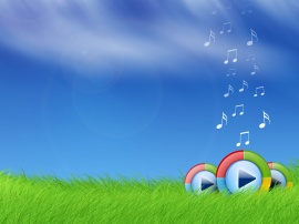 Media Player bliss Wallpaper