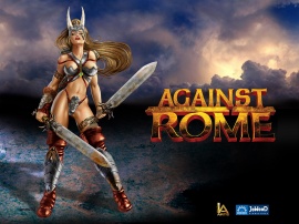 Against Rome girl 2 Wallpaper