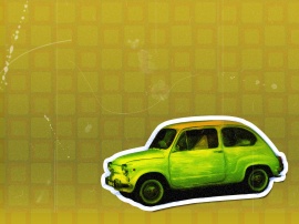 Fiat 600 Vintage Wallpaper