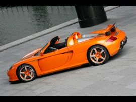 Orange Carrera GT Wallpaper