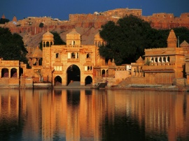 Gadi Sagar Temple Wallpaper