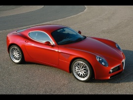 Red Alfa Romeo Wallpaper