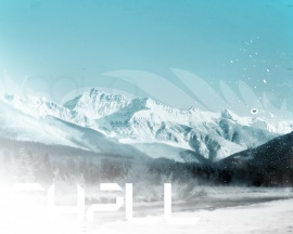 Cyan White Wallpaper