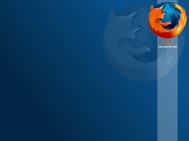 Mozilla Firefox blue Wallpaper