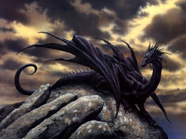 Black Dragon Wallpaper